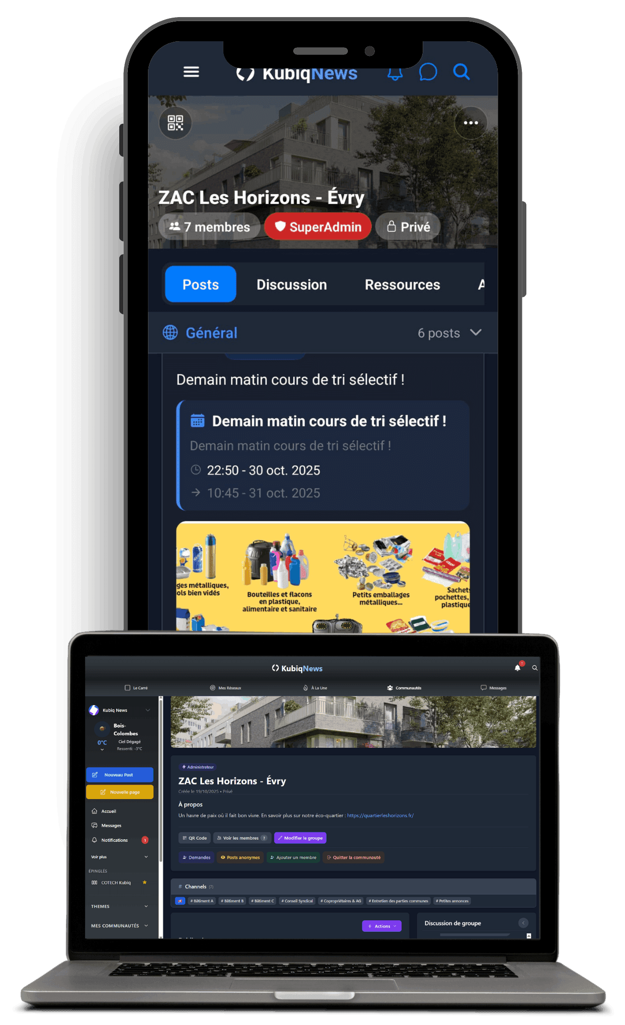 Kubiq News - Multi-platform